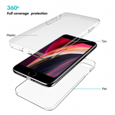 Slim Full Body 360 Front and Back Case for iPhone